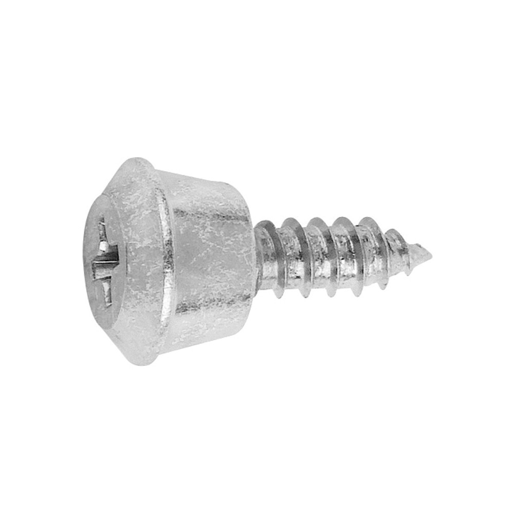 PVC-KOM 10 [CP] Tornillos para carpintería de PVC. KOMMERLING con cabeza especial